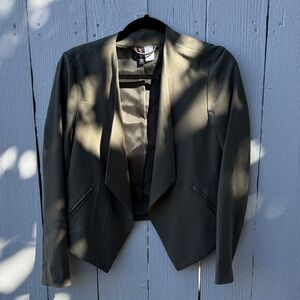 Divided Olive Open-Front Blazer Jacket
